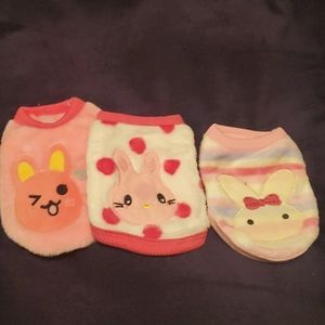 3 teacup dog shirt sweaters